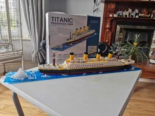 Конструктор Титанік в Коробці 1878д./620д. Титаник Корабль Lego Лего