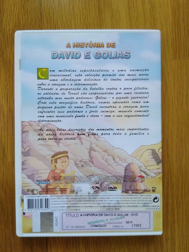 A história de David e Golias
