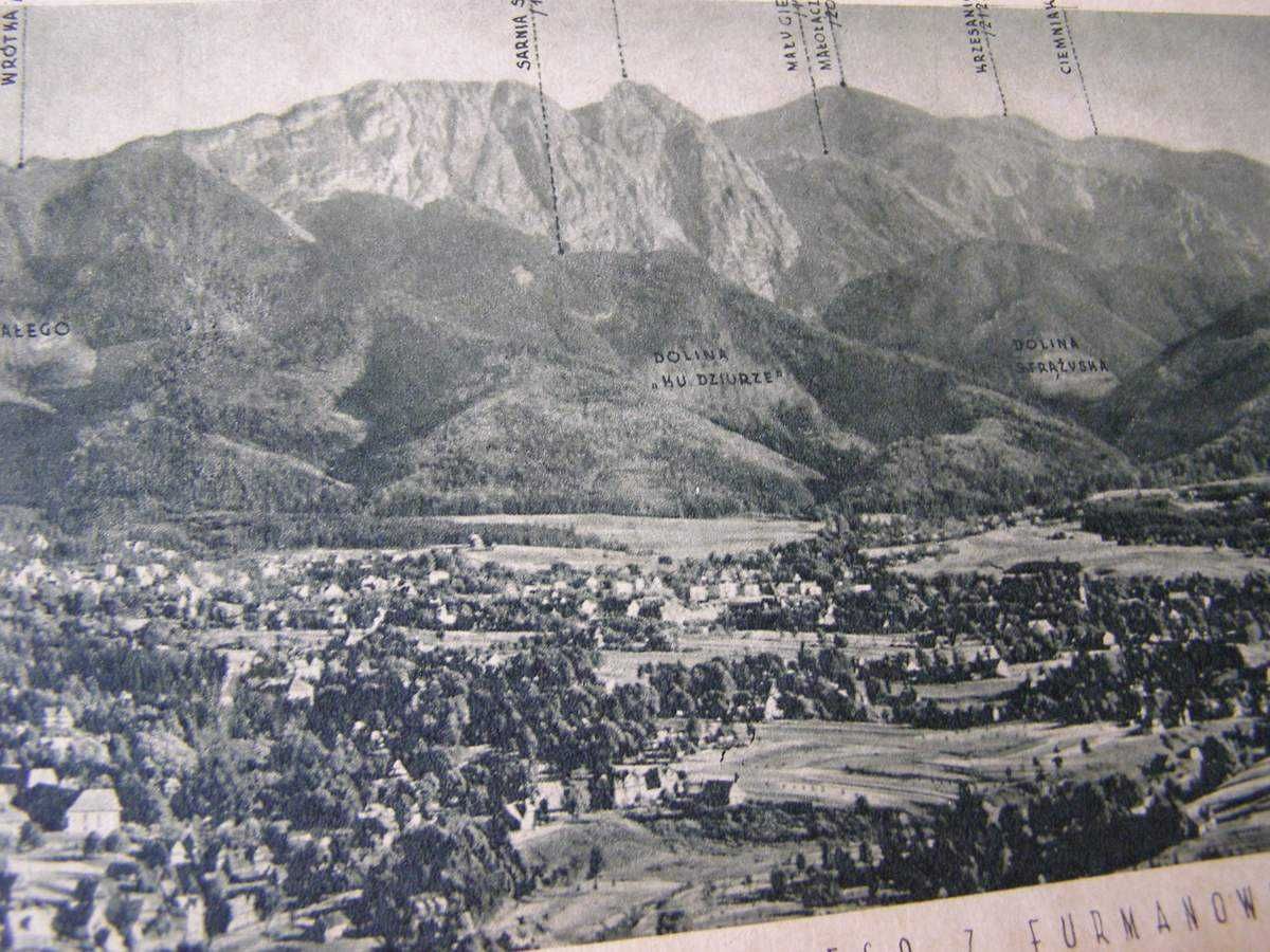 Tatry - widok z Furmanowej TiS. Zwoliński Zakopane.