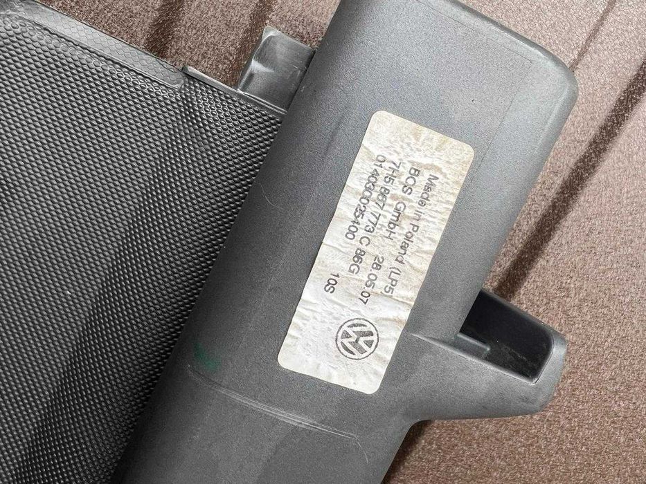 Шторка багажника Volkswagen Transporter T5 T6 Caravelle Multivan полка