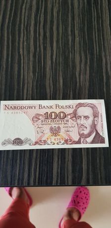 Banknoty 100 zł z 1988 roku