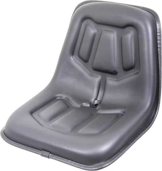 SEC1520 Siedzenie uniwersalne jednolite PCW do ciągnika , czarne