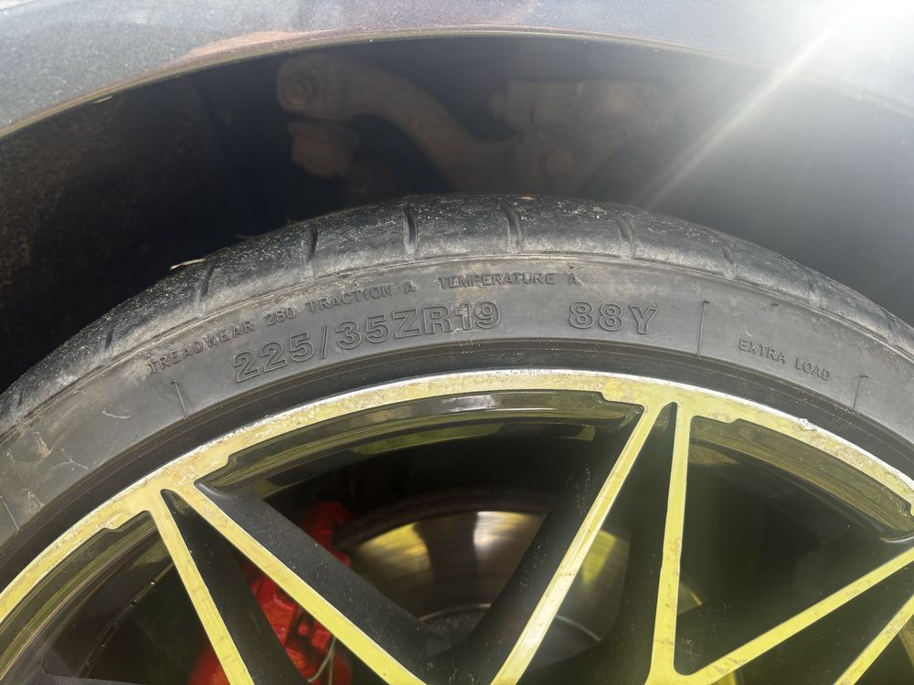 Felgi MAM B2 BFP 19 5/112+opony 225/35R19 Audi VW Mercedes