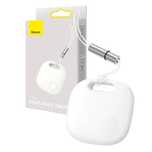 Lokalizator Bluetooth Baseus T2 Pro Do Kluczy, Bagazu, Dzieci Biały