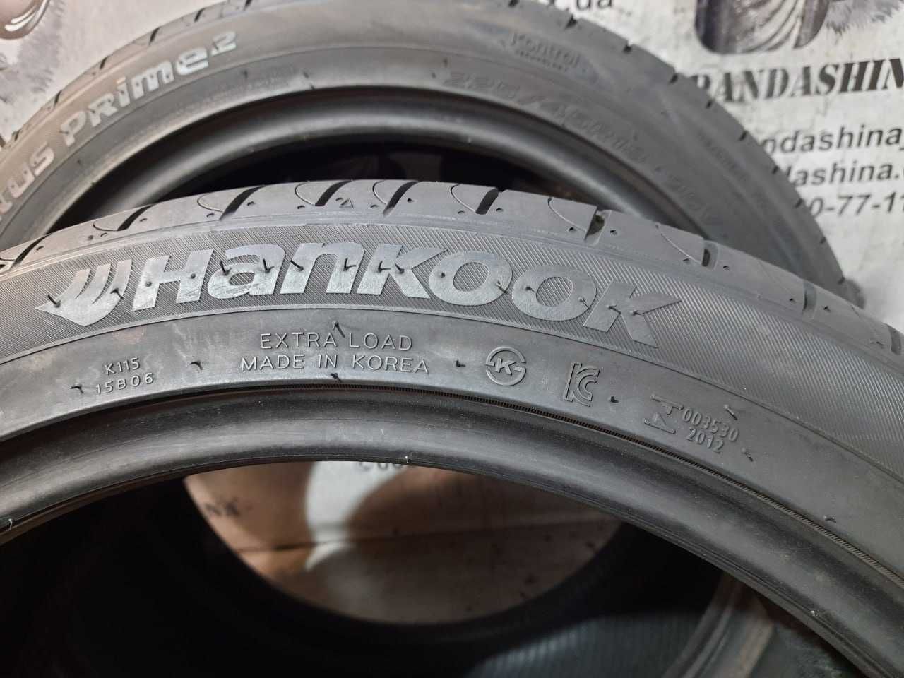 Шини сток 225/45 R18 HANKOOK VentusPrime 2 б/в літо склад