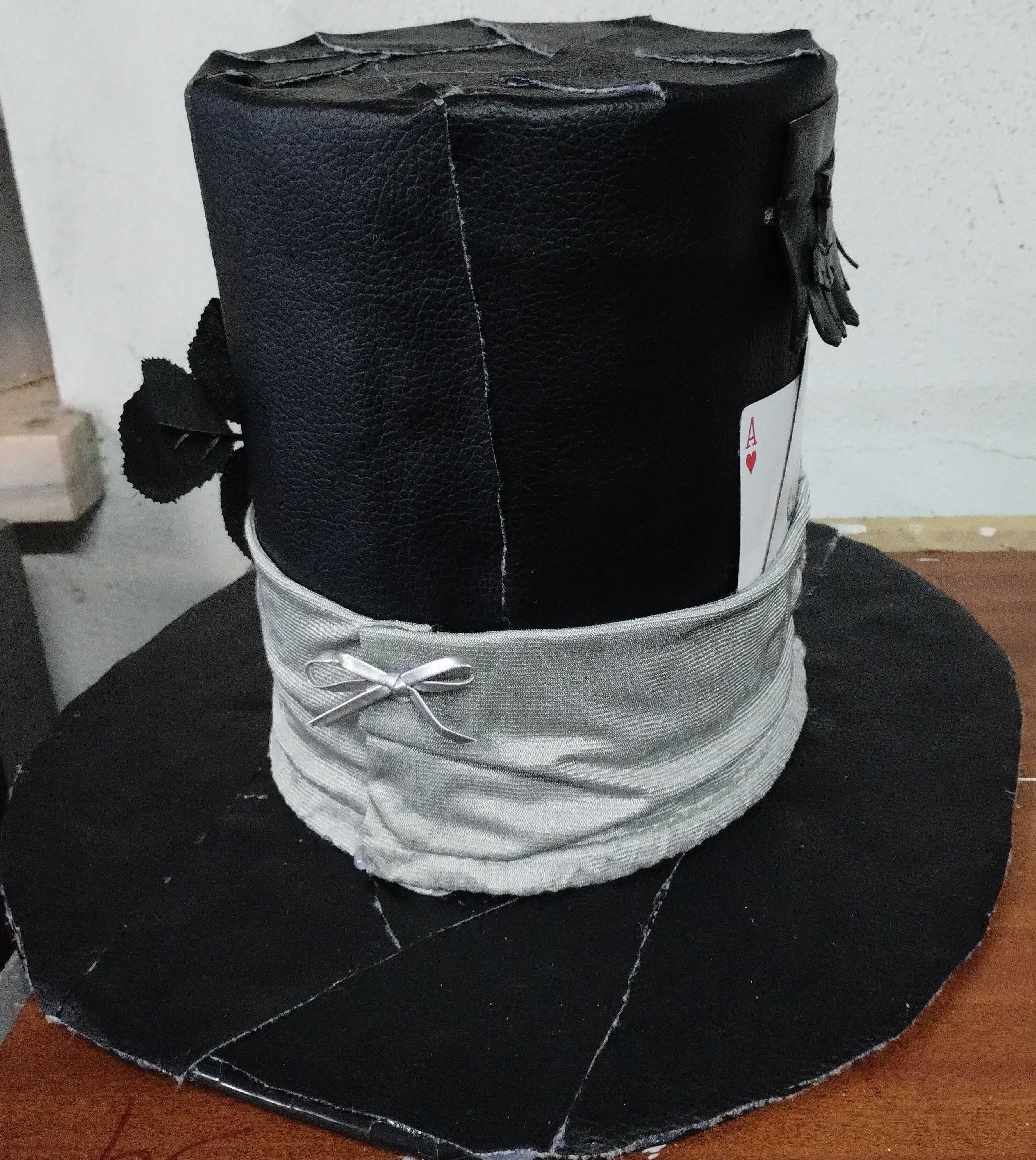 Chapeu Cartola Artesanal Chapeleiro Mágico Carnaval Halloween