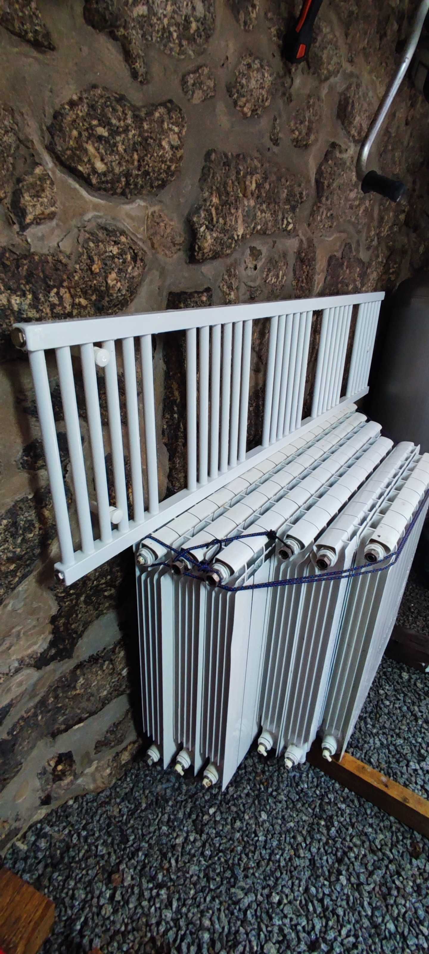 Radiadores de aquecimento central a agua