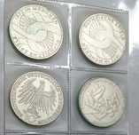 Moedas prata Alemanha 1972