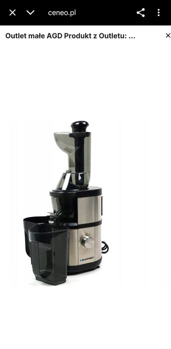 Wyciskarka wolnoobrotowa