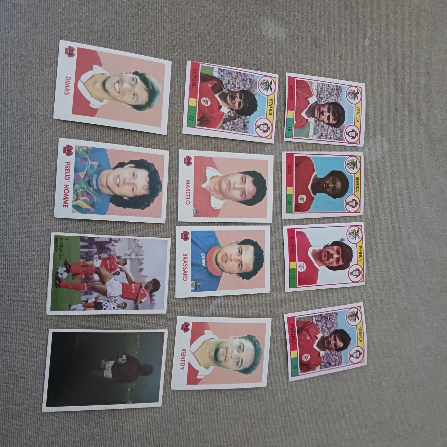 Cromos do Benfica