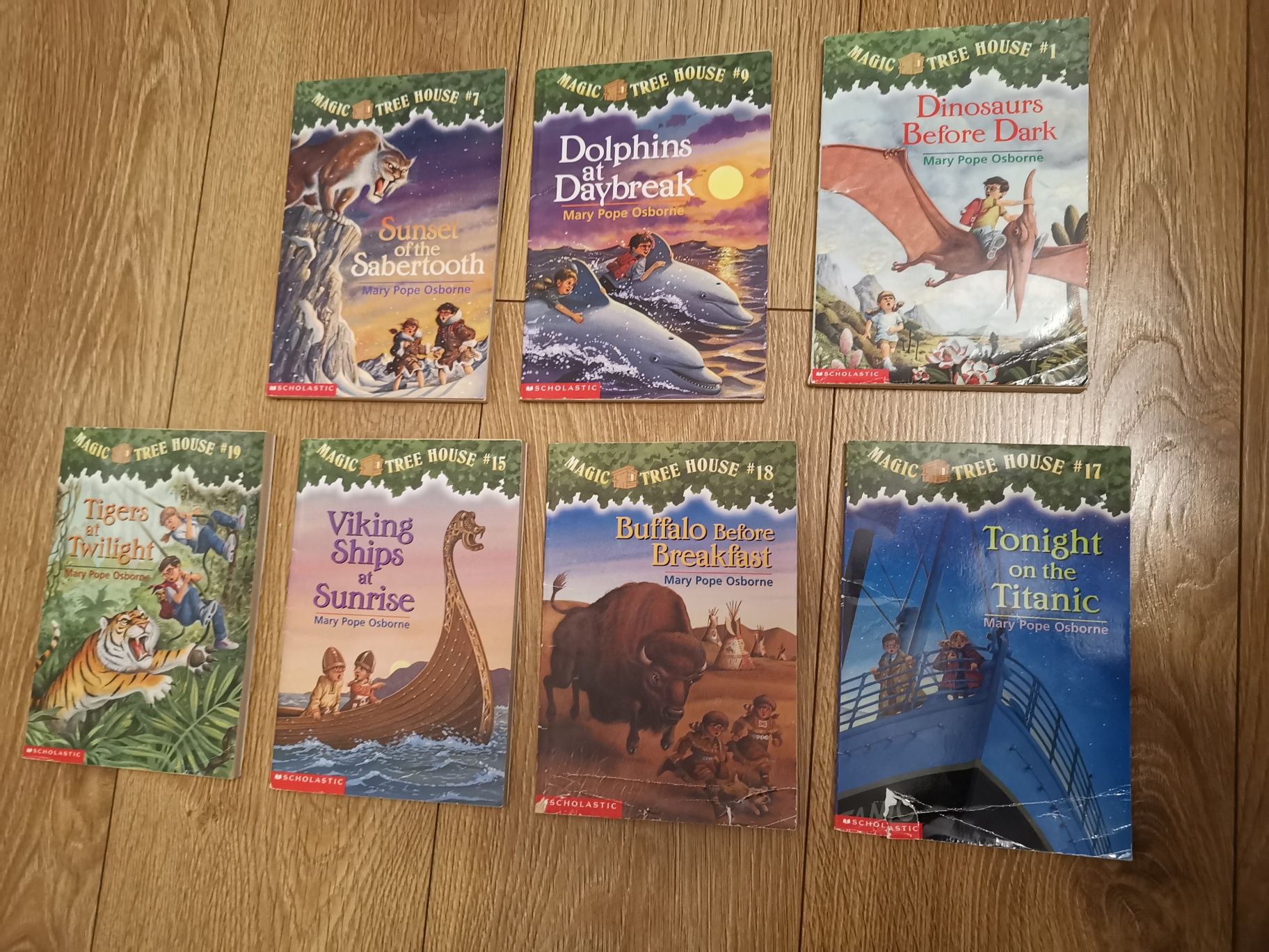 Zestaw komplet książek Magic tree house Mary Pope Osborne angielskie