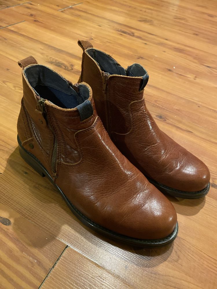 Buty męskie Wrangler skórzane, rozmiar 44