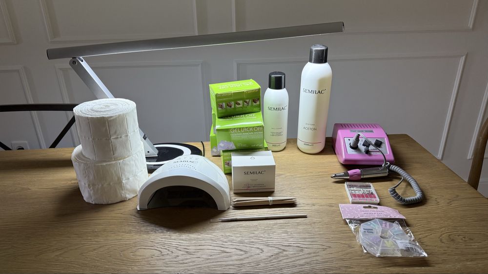 Zestaw do ropienia paznokci hybrydowych