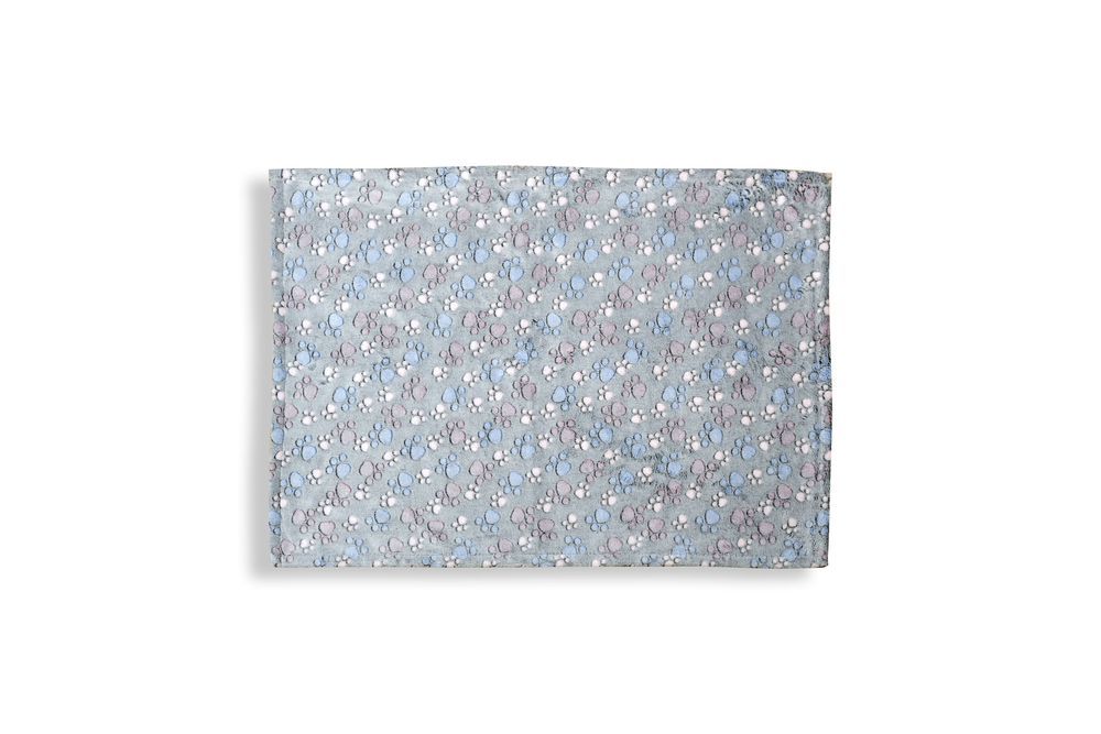 Koc Polarowy 70X50 Cm Łapy Ciemne