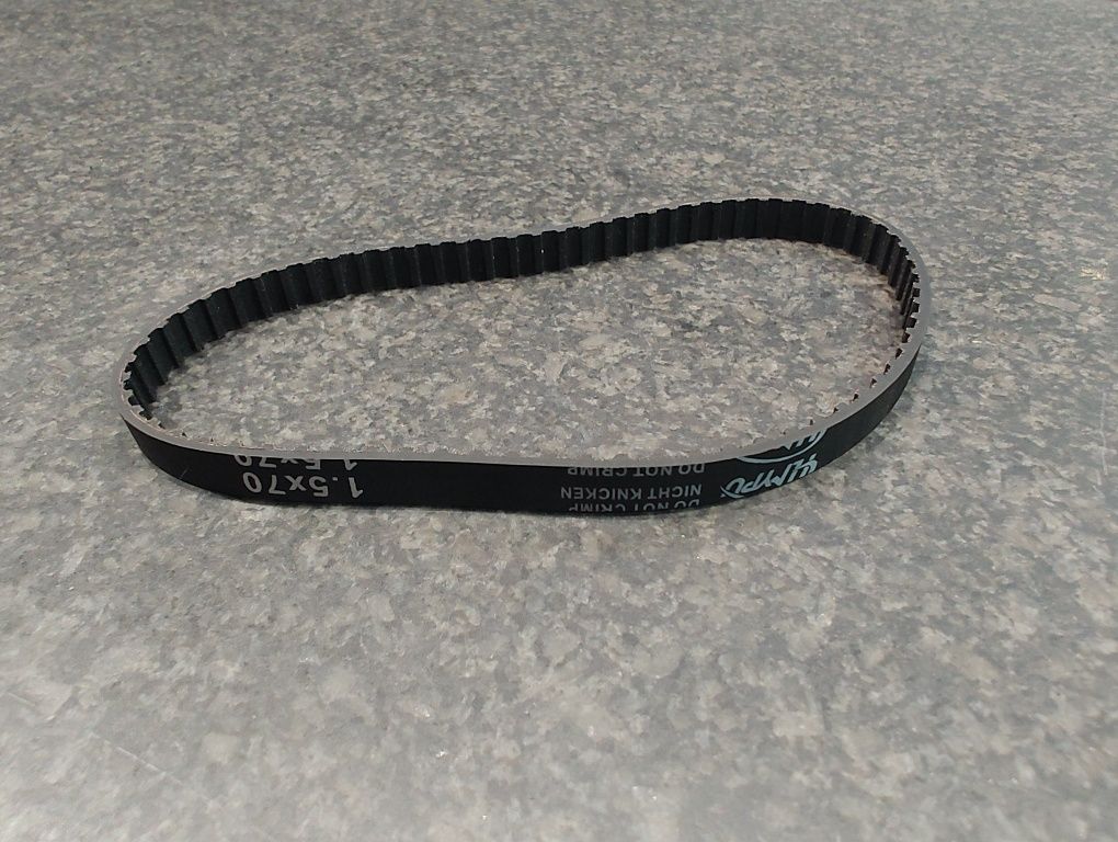 Pasek zębaty mini tokarka 1.5x70x330mm szerokość 10mm