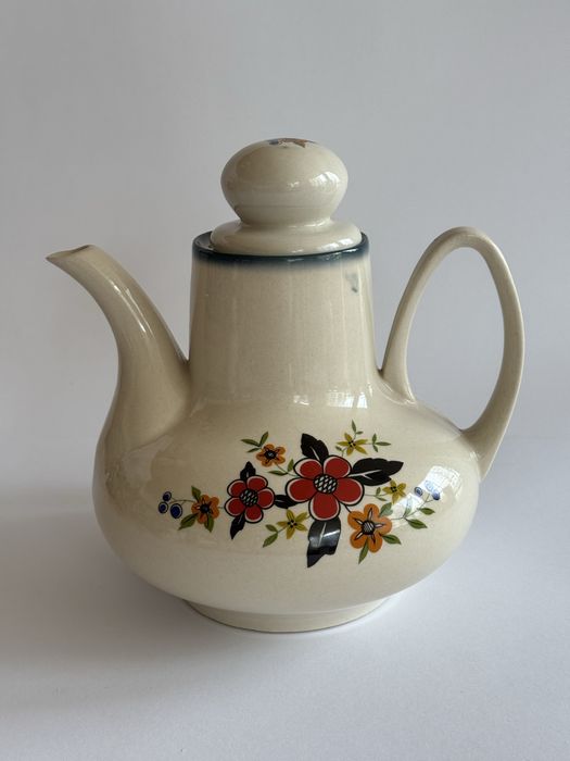 Chodzież Saba serwis herbaciany 6-osobowy Porcelana PRL