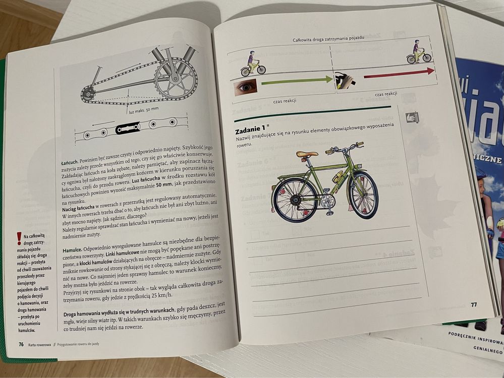 Zestaw książek Karta rowerowa egzamin klasa 4-6 szkoła podstawowa