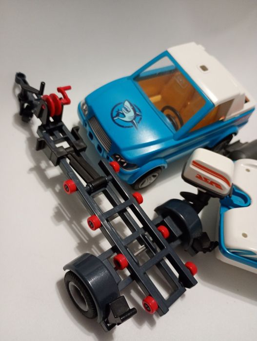 Playmobil  6864 autko przyczepa motorówka