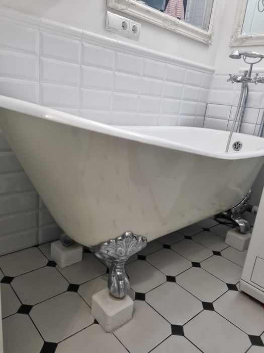 Ванна чавунна плюс кран стан новоi