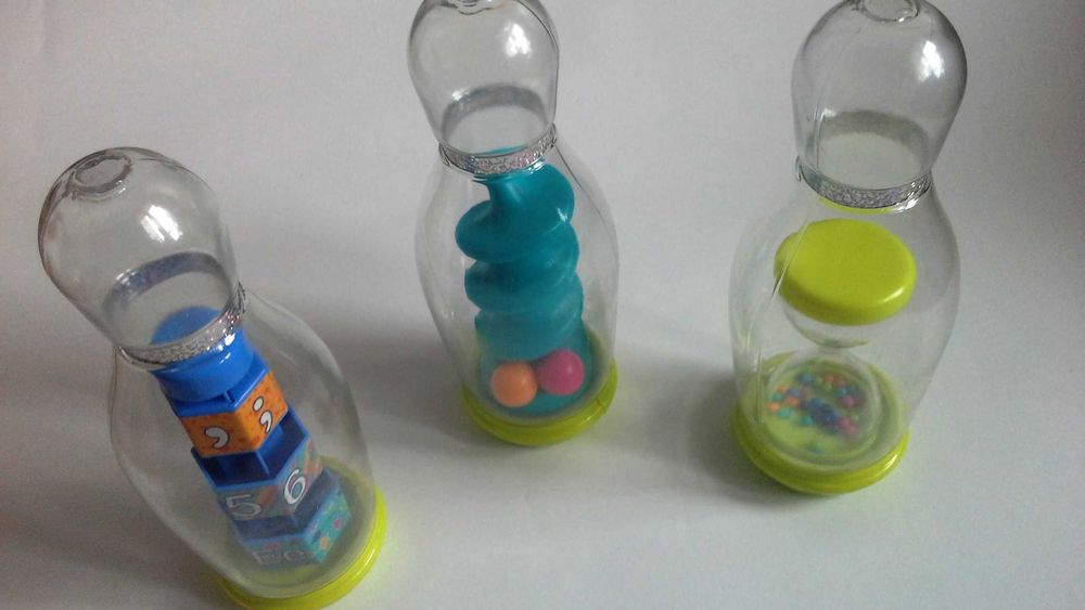 Bowling sensoryczne kręgle zabawka zestaw