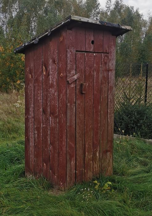 Kibelek, wychodek, WC, toaleta na działkę / budowe