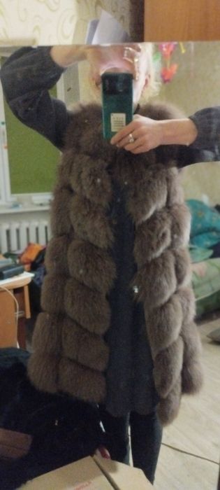 Желетка, натуральный писец