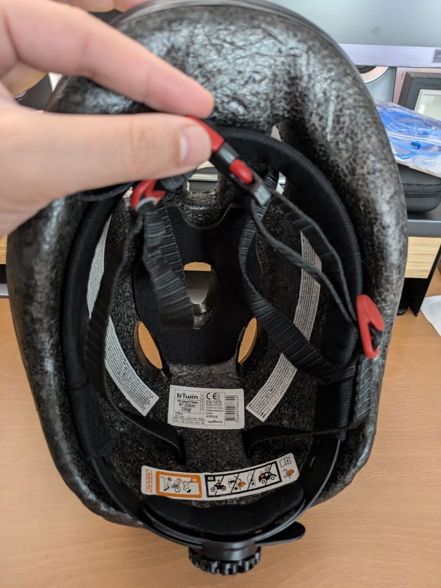 Capacete criança 47-53cm Decathlon