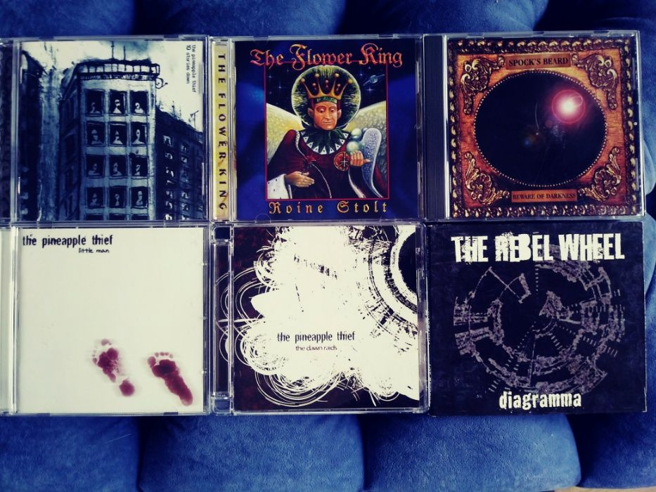SPOCK'S BEARD,the FLOWER KINGS oraz inne grupy neo-prog rockowe-CD,DVD