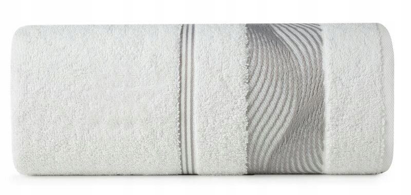 Ręcznik Sylwia 2/50x90 biały 500 g/m2 frotte Eurof