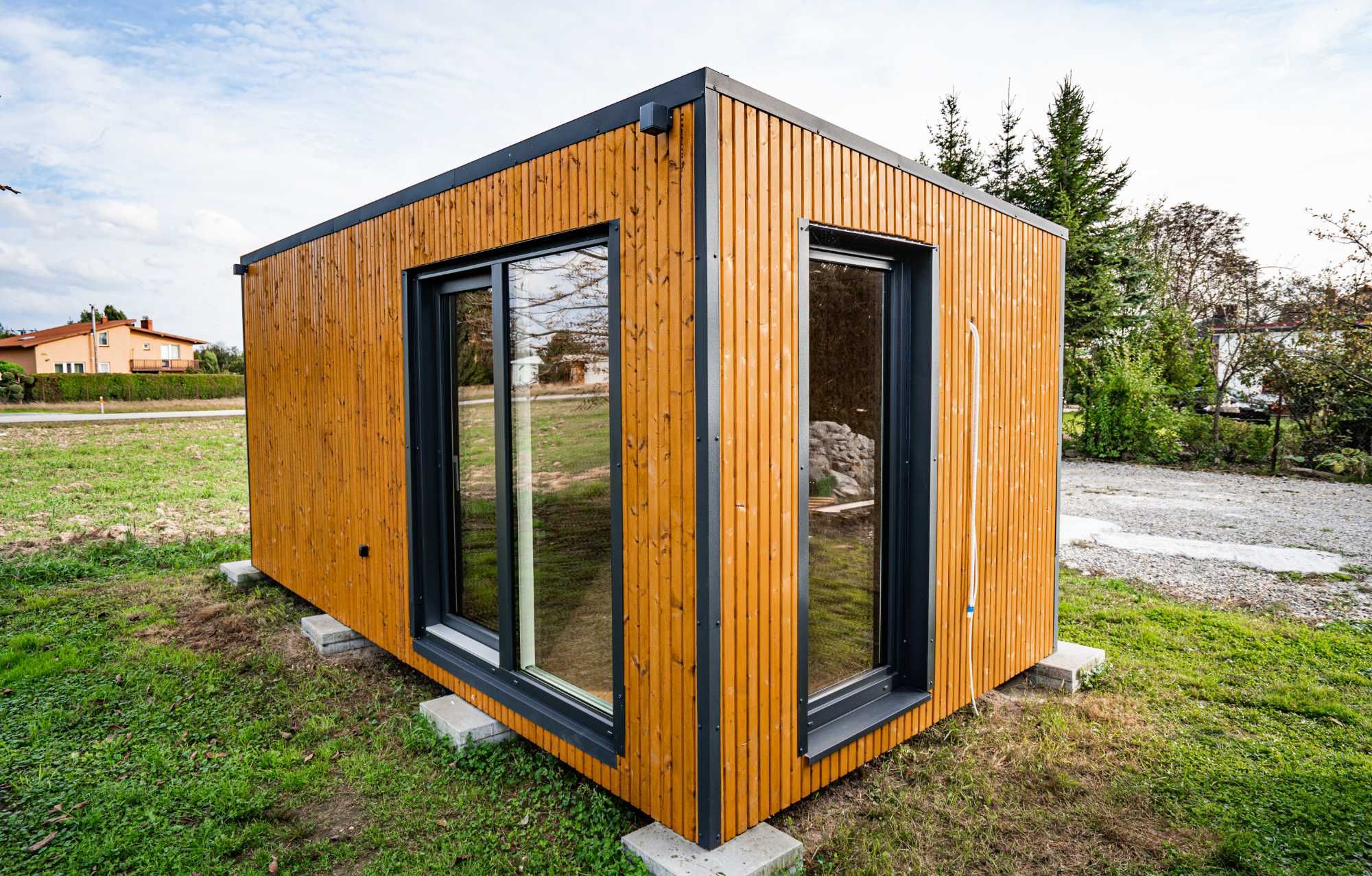 Domek modułowy całoroczny 6x3 18m2 /kontener/