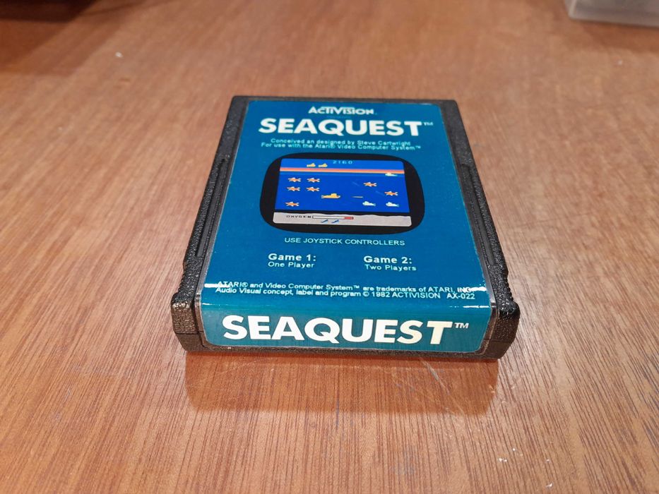 Atari 2600 - SEAQUEST - PAL Activision - Testado