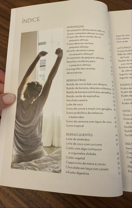 Livro receitas “Comece bem o dia” de Martina Ferrer