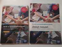 Krok w Przedsiębiorczość podręcznik i zeszyt ćw. jak nowe nowa era