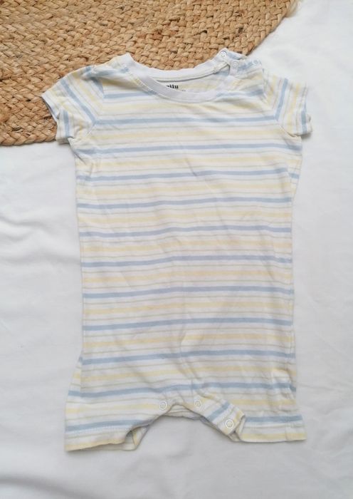 Romper Claro às Riscas