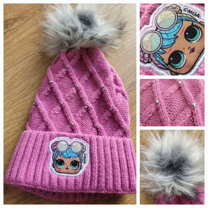 [140] Spodnie narciarskie/zimowe firmy Sinsay + piękna czapka LOL