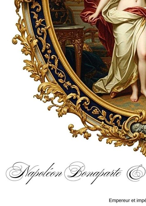 Napoleon Bonaparte & Joséphine de Beauharnais, XVIII w, wielkość A3