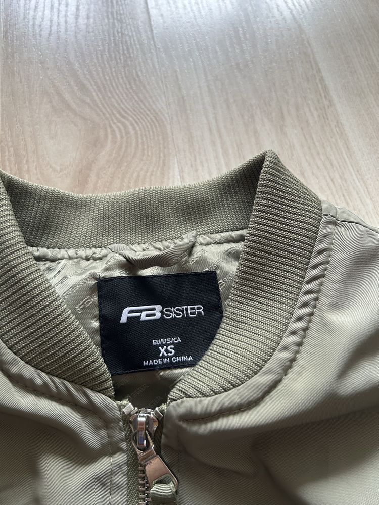 Zielona khaki kurtka bomberka XS 34 new Yorker FBsister