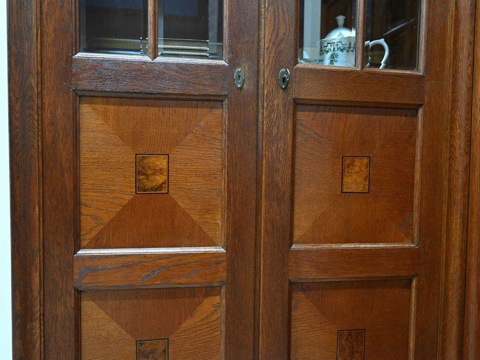 stylowa witryna biblioteka narożna 032603