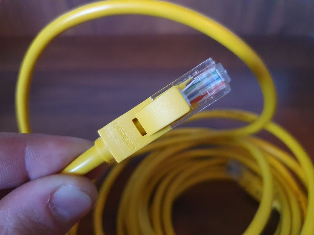 Патч-корд "Ugreen, Cat.5e, 5m, UTP, 26 AWG, TIA/EIA-568-B"