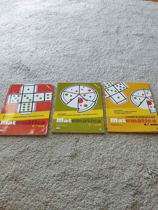 Livros de Matemática - 5 ano 

Entrego em mão na z