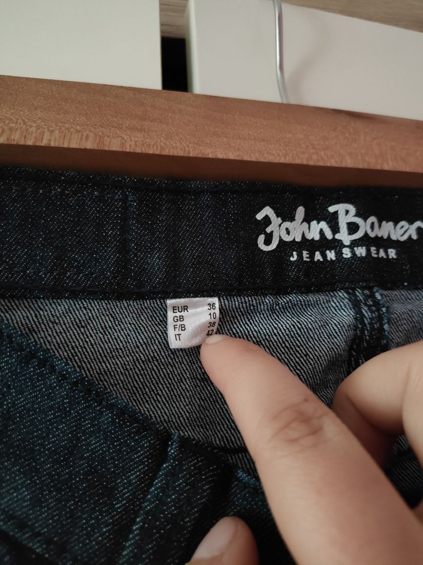 NOWE! Jeansy damskie John Baner r. 36