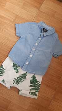 Комплект рубашка и шорты на мальчика