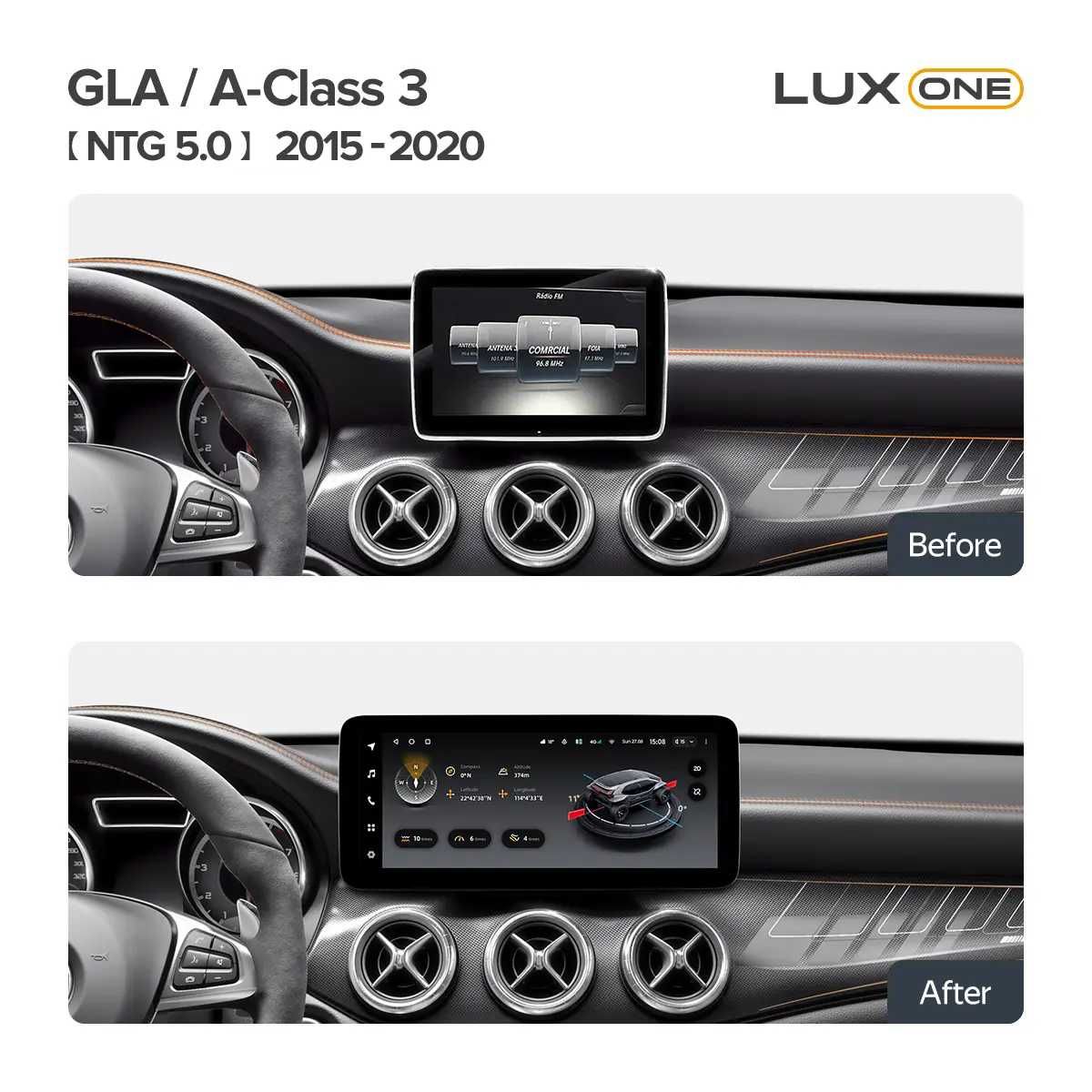 Teyes LUX ONE 6+128 Gb Mercedes Benz весь модельный ряд.