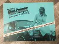 Mini Cooper / Mini Cooper S - folder, prospekt, broszura 1967 r.