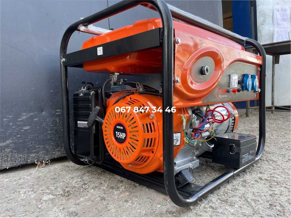 ГЕНЕРАТОР Zeppelin GZ 5500 (5,5 кВт) Бензиновый 1 фазный Ассортимент