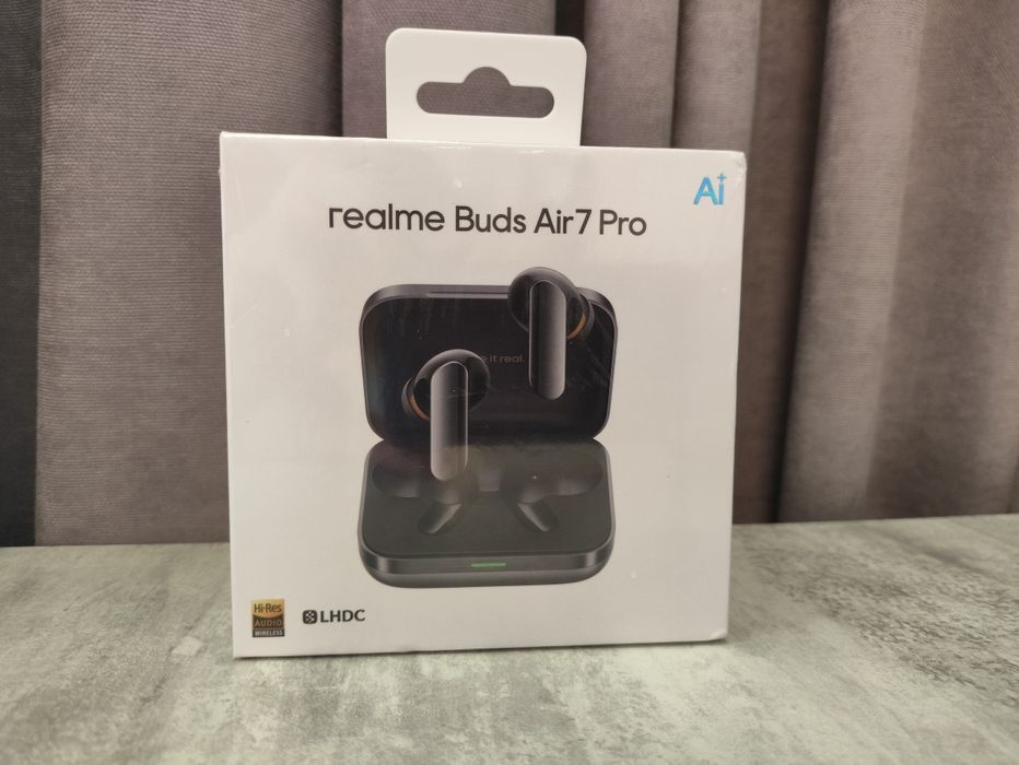 Нові Realme buds air 7 pro tws black