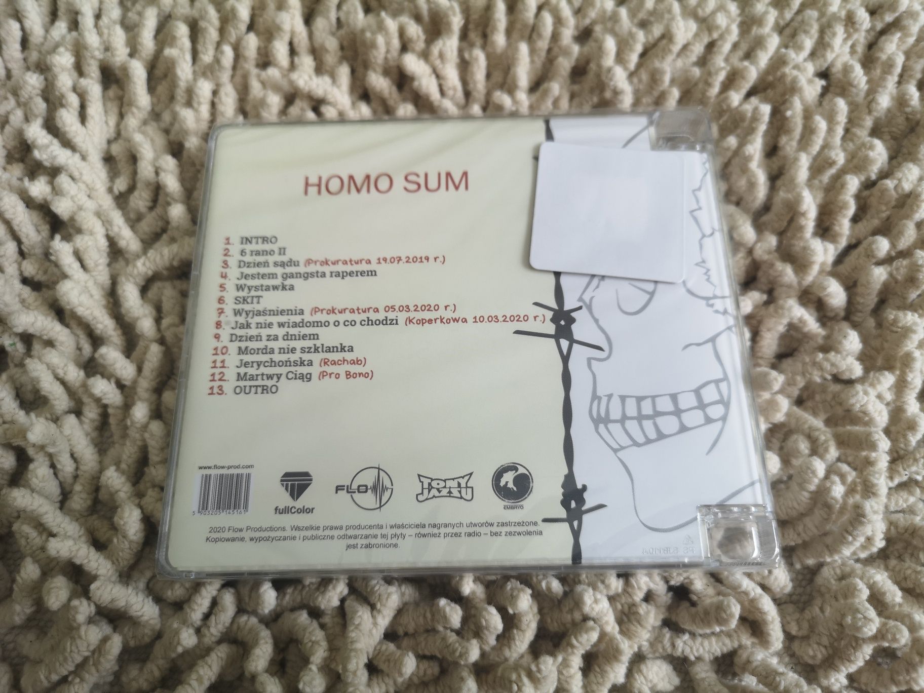 (CD) Sobota - Homo Sum | 2021 | NOWA W FOLII