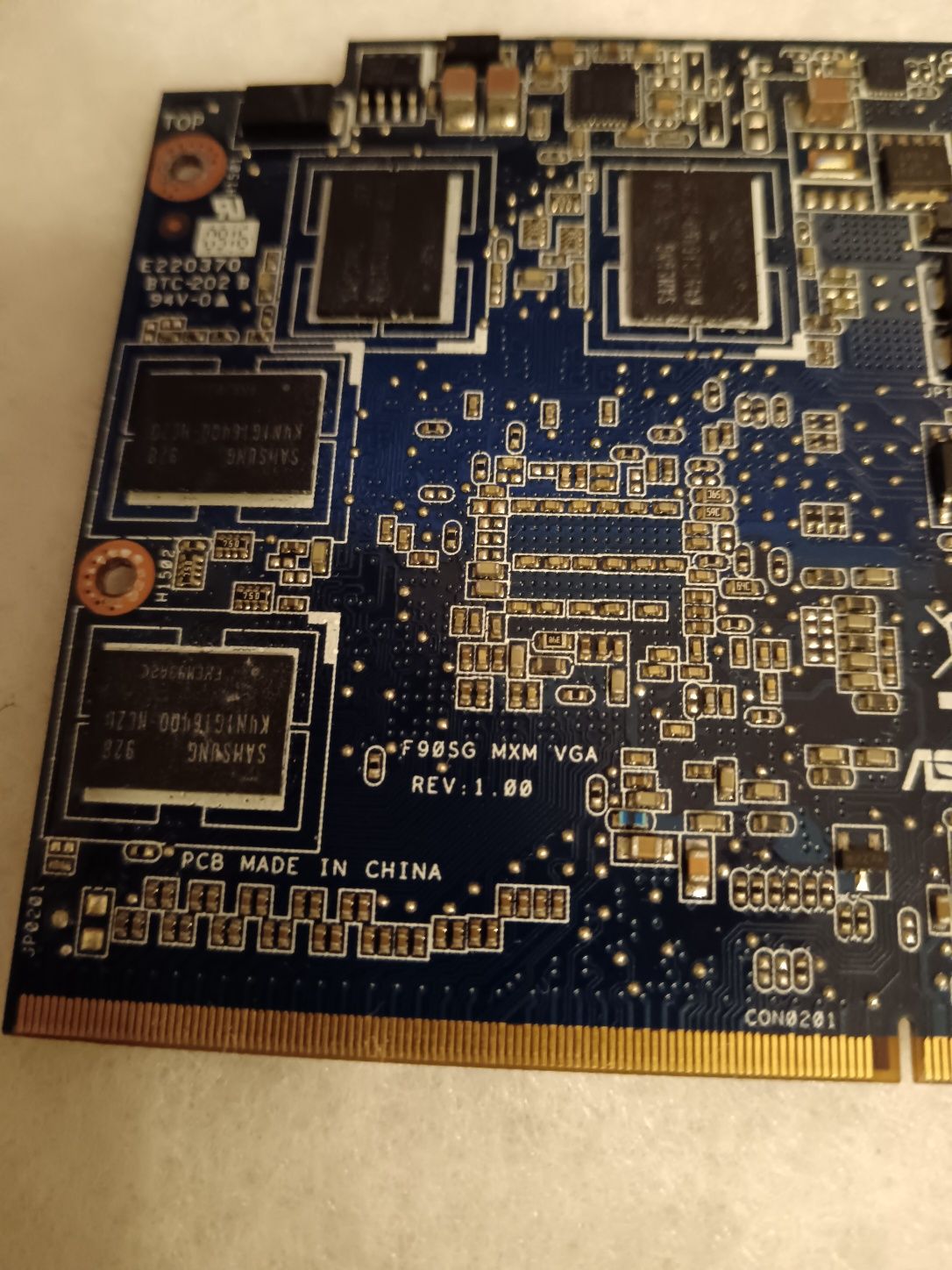 Geforce GT130M 1GB Asus