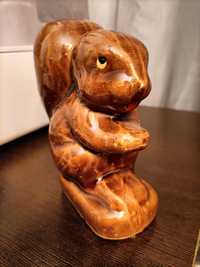 Wiewiórka ceramika PRL