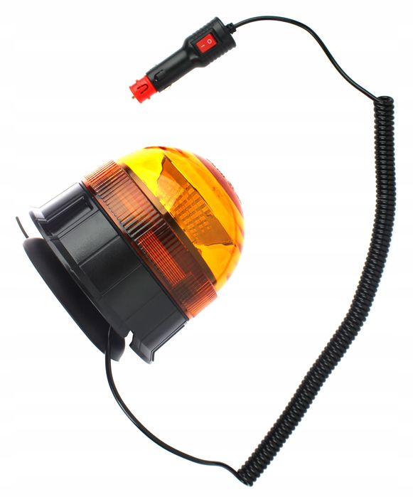 Lampa Ostrzegawcza Led Kogut 12V 24V Na Magnes